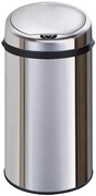 Bezdoteku Bezdotykový odpadkový kôš ATRACTIV nerezový guľatý senzorový 42L