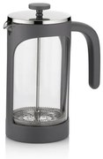 Konvička na čaj a kávu VERONA French Press 1 l sivá
