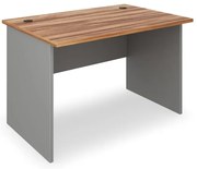 Stôl SimpleOffice 120 x 80 cm, orech vlašský / sivá