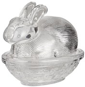 Ib Laursen Veľkonočná dekorácia Easter Bunny Glass