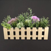 AMADEA Drevený obal na kvetináč, 62x21,5x18cm Český výrobok