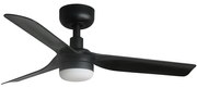 FARO 33822WT-1TW-LED Stm. str. vent. MINI PUNTS LED/10W/230V čierna pr.90cm WT+DO