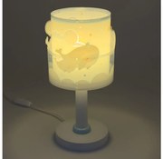 Dalber 61171T - Detská lampička WHALE DREAMS 1xE14/8W/230V modrá