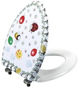 Sapho Sapho, KID WC sedátko, kovové pánty, farebná potlač, KC0802.01.1