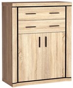 Komoda Dallas D6 Dub Sonoma