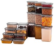 Plastové dózy v súprave 20 ks na potraviny Fresco – Hermia