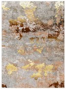 Koberec MIRO 51463.802 abstraktný, sivý / zlatý