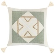 Bellatex Obliečka na vankúšik Peru zelená, 40 x 40 cm