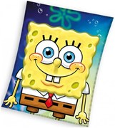 Detská fleecová deka SpongeBob - 110 x 140 cm