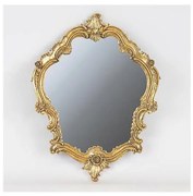 Nástenné zrkadlo 39,5x30,7 cm zlatá
