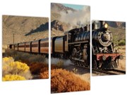 Obraz - Parná lokomotíva (90x60 cm)
