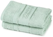 4Home Bamboo Premium uterák mentolová, 50 x 100 cm, sada 2 ks