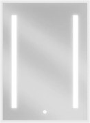Mexen Remi kúpeľňové zrkadlo s podsvietením 50 x 70 cm, LED 6000K, ochrana proti zahmleniu - 9804-050-070-611-00