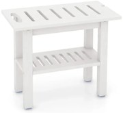 Sprchová lavica Kúpeľňa Kúpeľňová stolička Sprchová stolička s nosnosťou do 150 kg Biela