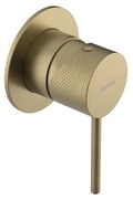 Sapho Sapho, ULTRASAN podomietková sprchová batéria, 1 výstup, zlato mat, UT041VG
