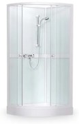 Roth Project sprchový box štvrťkruh 90x90 cm 4000249