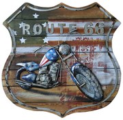 Nástenný obraz Moto route 66 - 60 * 5.5 * 60 cm