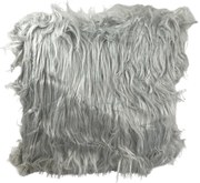 Dekoračná obliečka 40x40cm Long Hair sivá TiaHome