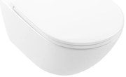 Villeroy & Boch 4670T9R1 - Závesné WC s WC sedátkom SoftClose SUBWAY, keramika/biela