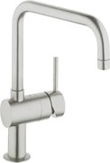 Grohe Minta drezová batéria s otočným ramienkom supersteel 32488dc0 G32488DC0