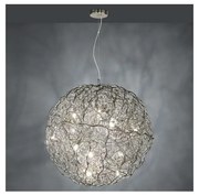 Paul Neuhaus 2019-21 - Luster na lanku SAREA 15xG9/40W/230V strieborná