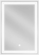 Mexen Taco kúpeľňové zrkadlo s podsvietením 50 x 70 cm, LED 6000K, ochrana proti zahmleniu - 9805-050-070-611-00