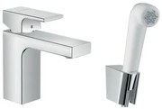 Umývadlová batéria Hansgrohe Vernis Shape s bidetovú spŕškou chróm 71216000