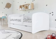 XXXLutz POSTEĽ PRE DETI A MLÁDEŽ 80/160 cm, biela MID.YOU - Detské izby - 002142000201