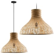 Toolight Toolight, stropné svietidlo APP1277-1CP 1xE27, prírodná hnedá, OSW-00921