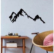 Nástenná dekorácia 37x70 cm hory kov