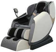 Masážne kreslo Futuro, krémová / sivá