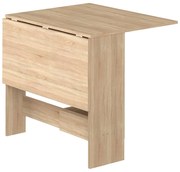 Rozkladací jedálenský stôl v dekore duba 76x28 cm Papillon – TemaHome
