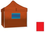 Bestent Stena k stanu - 3m červená s oknom SQ/ HQ/ EXQ