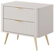 Nočný stolík Lante G 2s -1 ks Beige