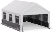 Blumfeldt Party Haven, stan, 598 x 386 x 300 cm, odolný voči poveternostným vplyvom, oceľový rám, jednoduchá montáž, s bočnými stenami