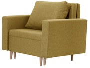 Kreslo KENO s funkciou spania Žltá