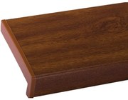 Parapet  PVC 25X125 dub zlatý