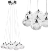 Toolight Toolight, závesné svietidlo 13xG9, MS025-13CP, chrómová, OSW-09640