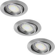 Rabalux 1166 - SADA 3xLED zapustené svietidlo LITE 3xGU10/3W/230V