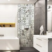 Sada 30 nástenných samolepiek Ambiance Oslo, 10 x 10 cm