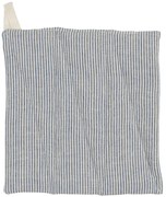 Ib Laursen Bavlnená chňapka Charlie Dark Blue Stripes