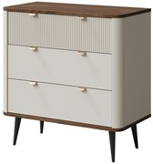 Komoda 90 Marly 11 3s orech/Kašmír