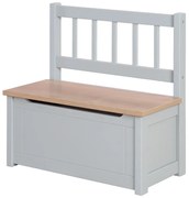 Taupe detská lavica Woody – Roba