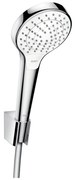 Hansgrohe Croma Select S, sprchový set 110 Vario s hadicou 1600 mm, biela/chrómová, HAN-26411400