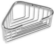 Novaservis - Rohová polička malá hlboká Metalia Drôtený program chróm, 6064,0