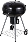 CH Záhradný gril na drevené uhlie s vekom a popolníkom Buddy