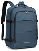 Konofactory Modrý objemný cestovný batoh do lietadla "Tourist" - L (65l)