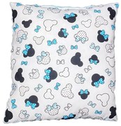 INTERMEDIC SK Vankúšik Mickey Mouse tyrkys/minky modrá 40x30 cm