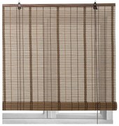 Tmavo hnedá bambusová roleta 160x180 cm Natural Life - Casa Selección