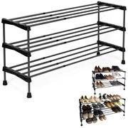 Botník ARISA 3 úrovne, čierny